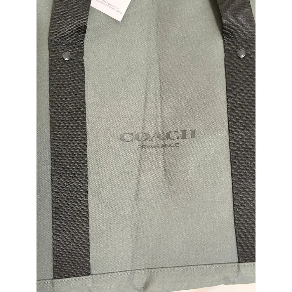 Coach Fragrance Large Weekend Duffel Bag Green Color